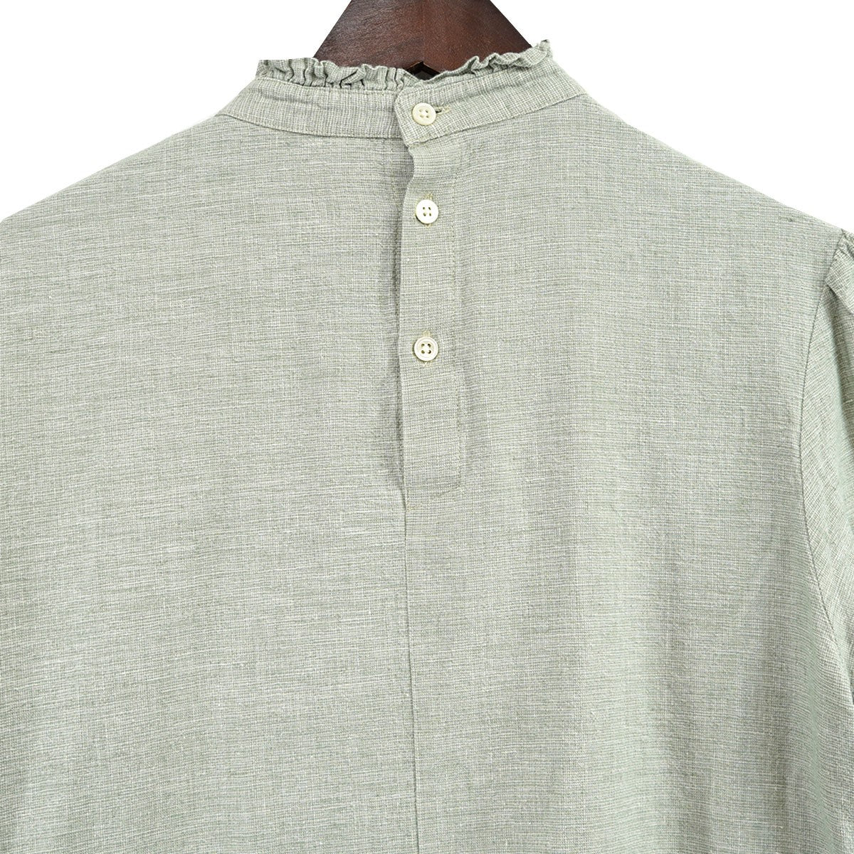 MOTHERHOUSE(マザーハウス) 150dt Khadi Front Tuck One-piece