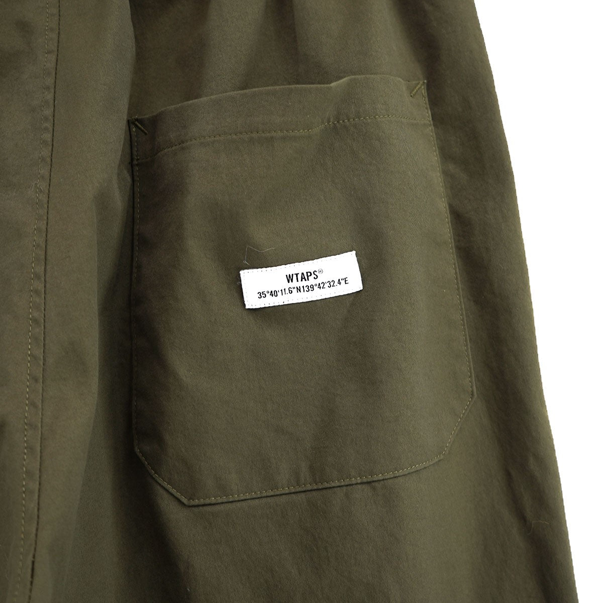 WTAPS(ダブルタップス) 23SS SEAGULL 01／TROUSERS／POLY．TWILL パンツ 231BRDT-PTM03 オリーブ  サイズ X02｜【公式】カインドオルオンライン ブランド古着・中古通販【kindal】