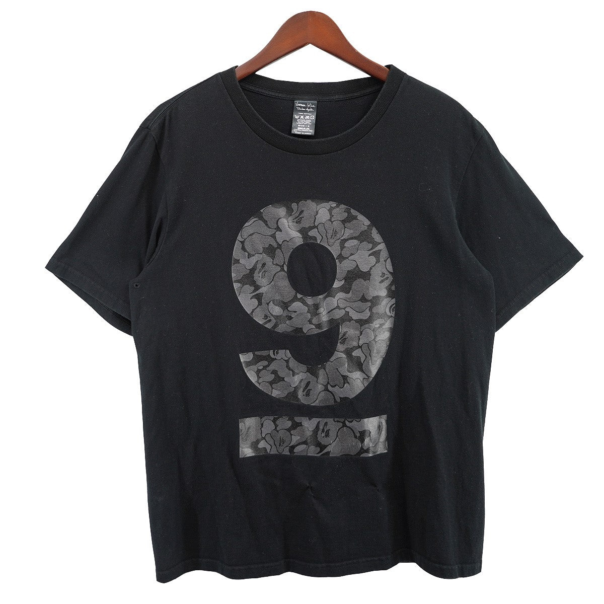 NUMBER (N)INE MIYASHITA TAKAHIRO×A BATHING APE 古着・中古 宮下期 コラボ 9周年記念Tシャツ
