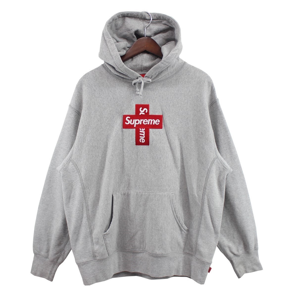 Supreme(シュプリーム) 20AW Cross Box Logo Hooded Sweatshirt クロス ボックスロゴ グレー サイズ  M｜【公式】カインドオルオンライン ブランド古着・中古通販【kindal】