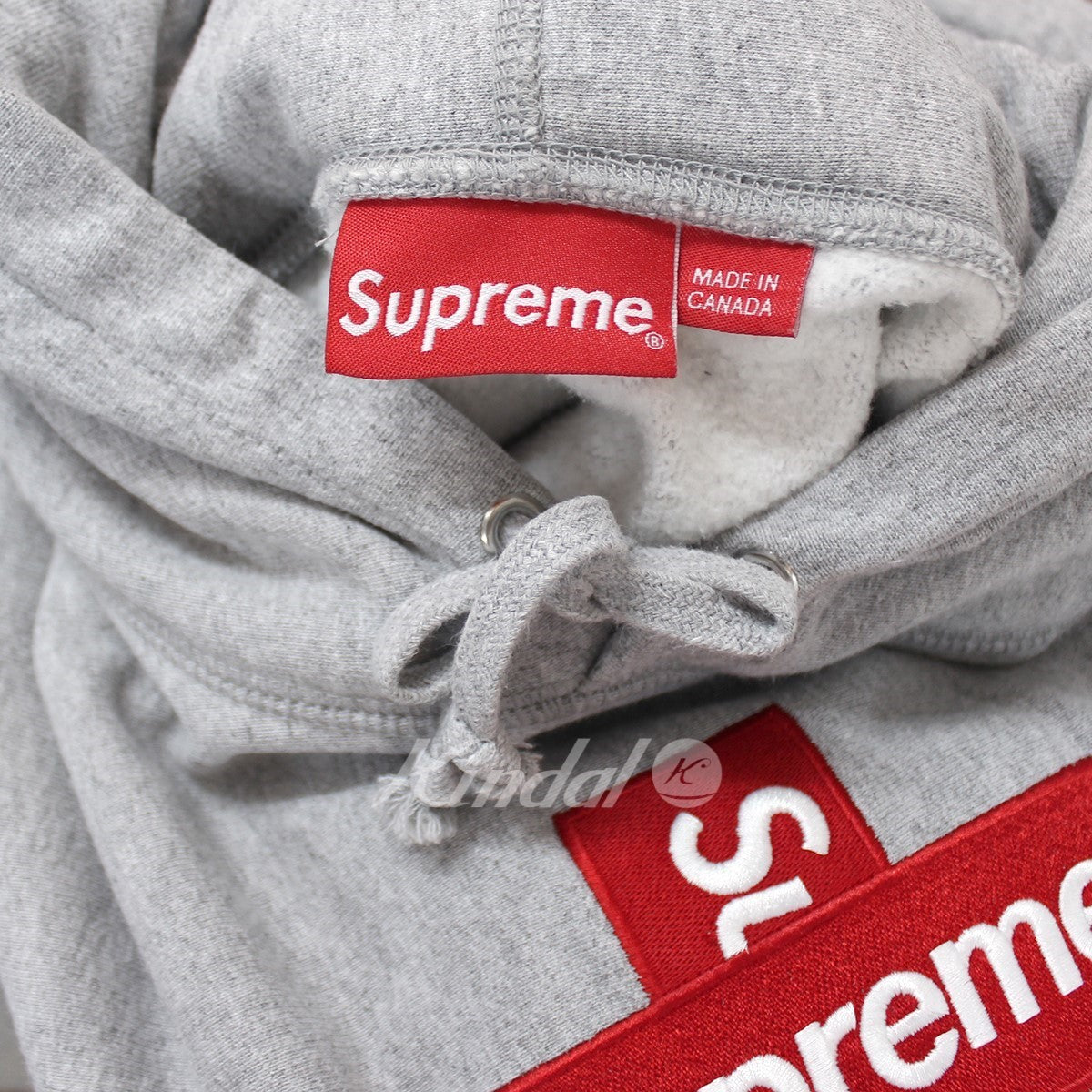 Supreme(シュプリーム) 20AW Cross Box Logo Hooded Sweatshirt クロス ボックスロゴ グレー サイズ  M｜【公式】カインドオルオンライン ブランド古着・中古通販【kindal】