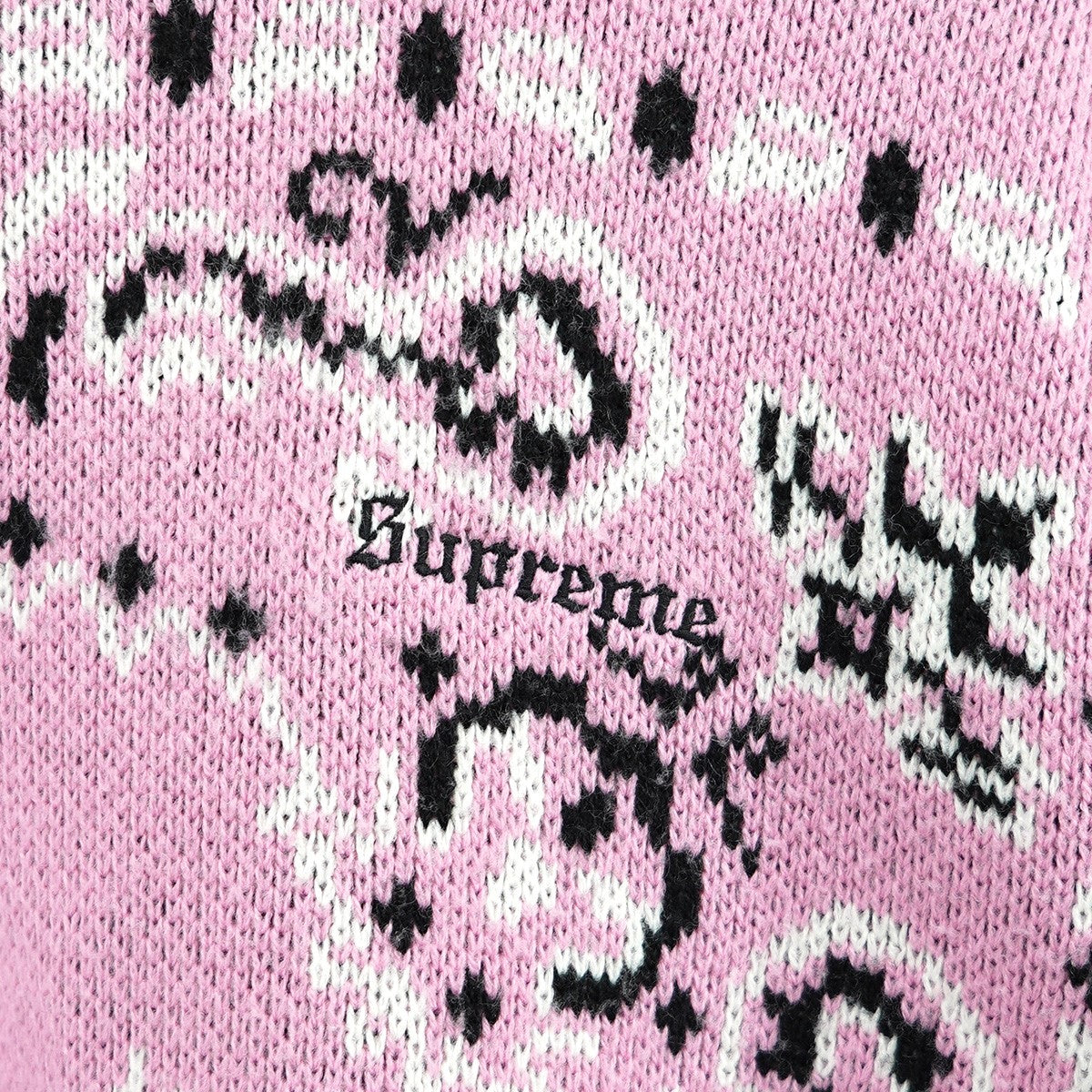 Supreme(シュプリーム) 18SS Bandana Sweater バンダナ ロゴ ニット セーター ピンク サイズ  M｜【公式】カインドオルオンライン ブランド古着・中古通販【kindal】