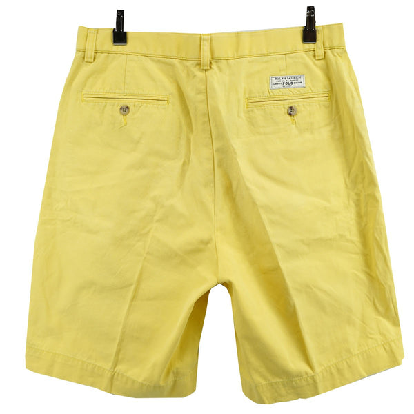 Ralph lauren リネンパンツ　イエロー　W36L32 POLO RALPH LAUREN(ポロラルフローレン) チノショーツ ハーフパンツ