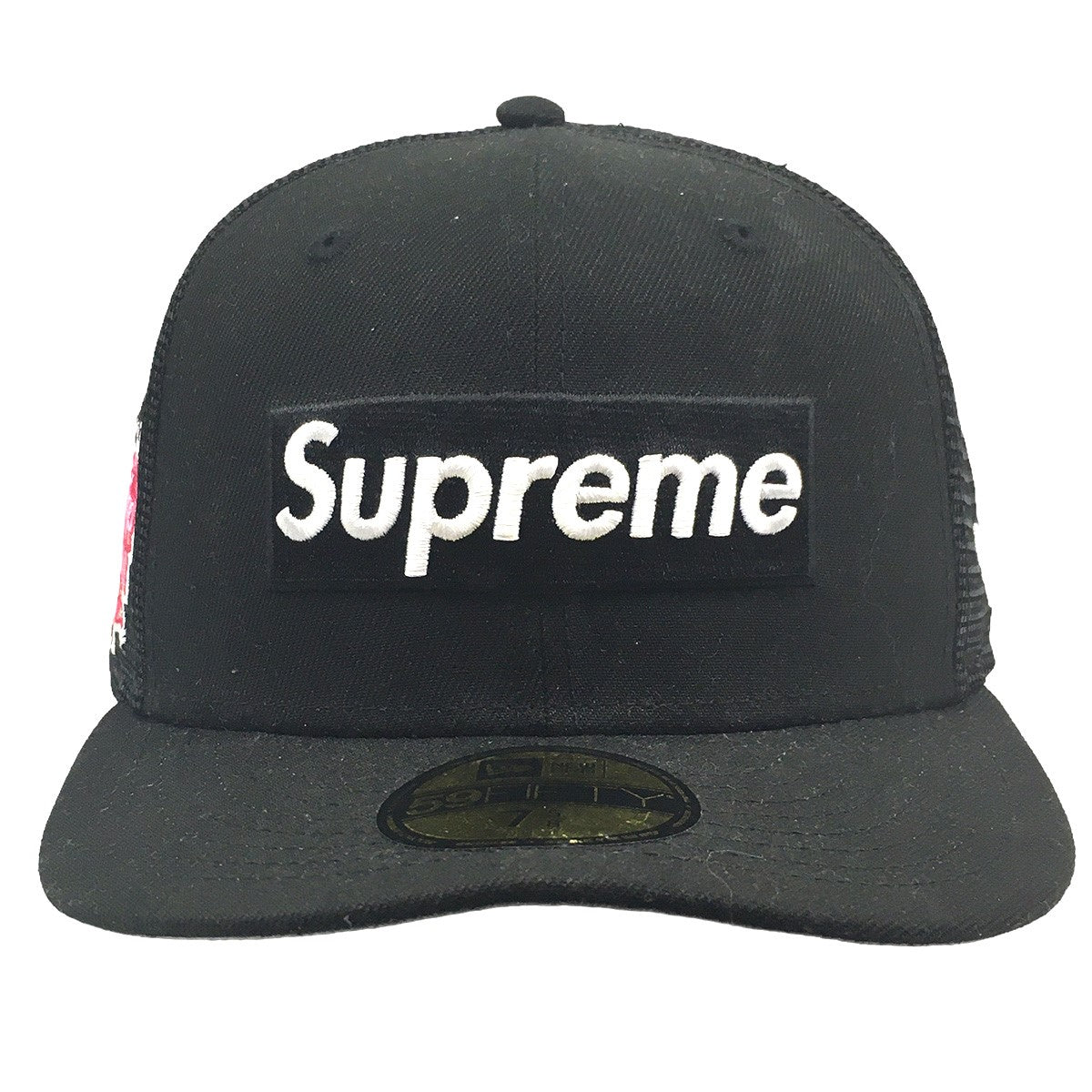 Supreme×New Era 24SS Box Logo Mesh Back New Era cap ロゴ キャップ ブラック サイズ 7 5 /8  (60.6cm)｜【公式】カインドオルオンライン ブランド古着・中古通販【kindal】