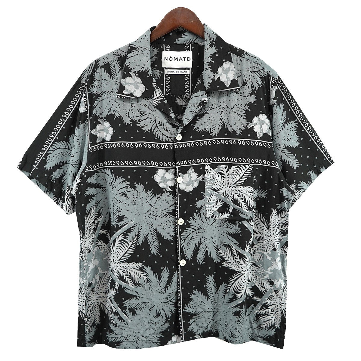 NOMA t．d．(ノーマティーディー) 24SS Summer Shirt Palm Tree