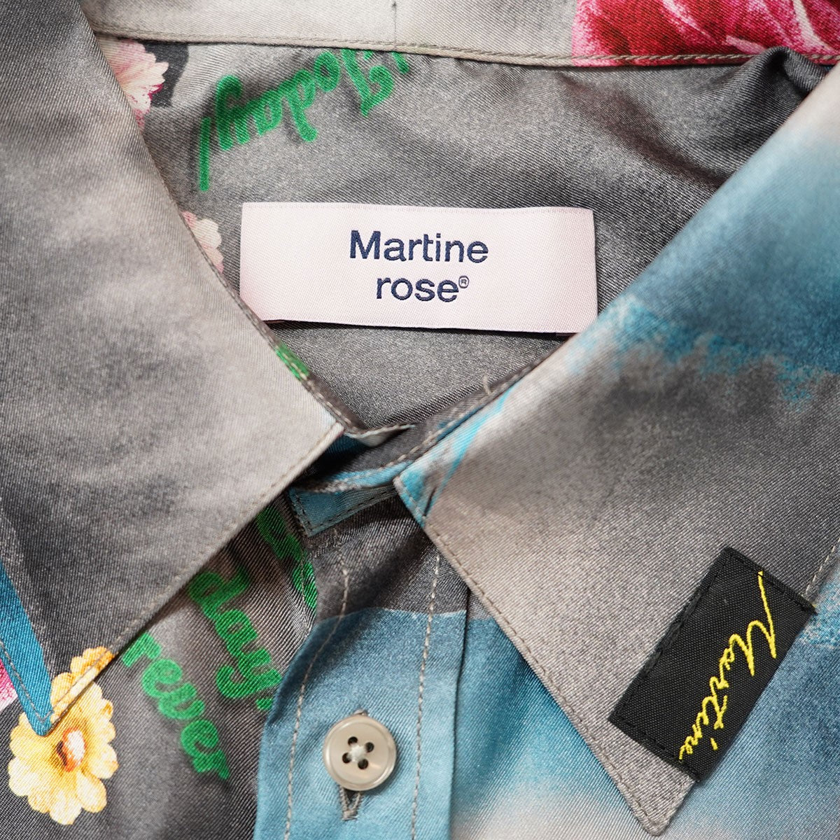 Martine rose(マーティンローズ) 24SS TODAY FLORAL SHIRT フローラル シルク シャツ 定価94600円  マルチカラー サイズ M｜【公式】カインドオルオンライン ブランド古着・中古通販【kindal】