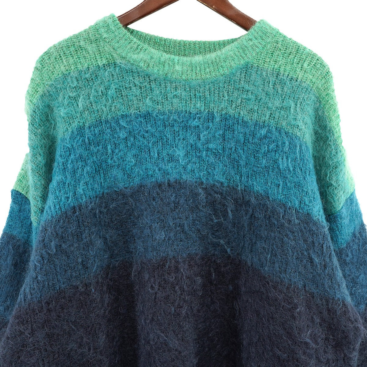 YOKE×Graphpaper 22AW STILL BORDER CREWNECK ボーダー モヘヤ クルーネック ニットセーター  定価46,200円 YK22AW0417S-GP マルチカラー サイズ 2｜【公式】カインドオルオンライン ブランド古着・中古通販【kindal】