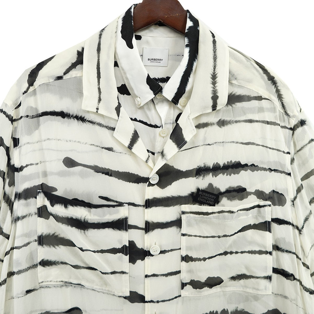 BURBERRY(バーバリー) 20SS Watercolour Print Double-layered Shirt 