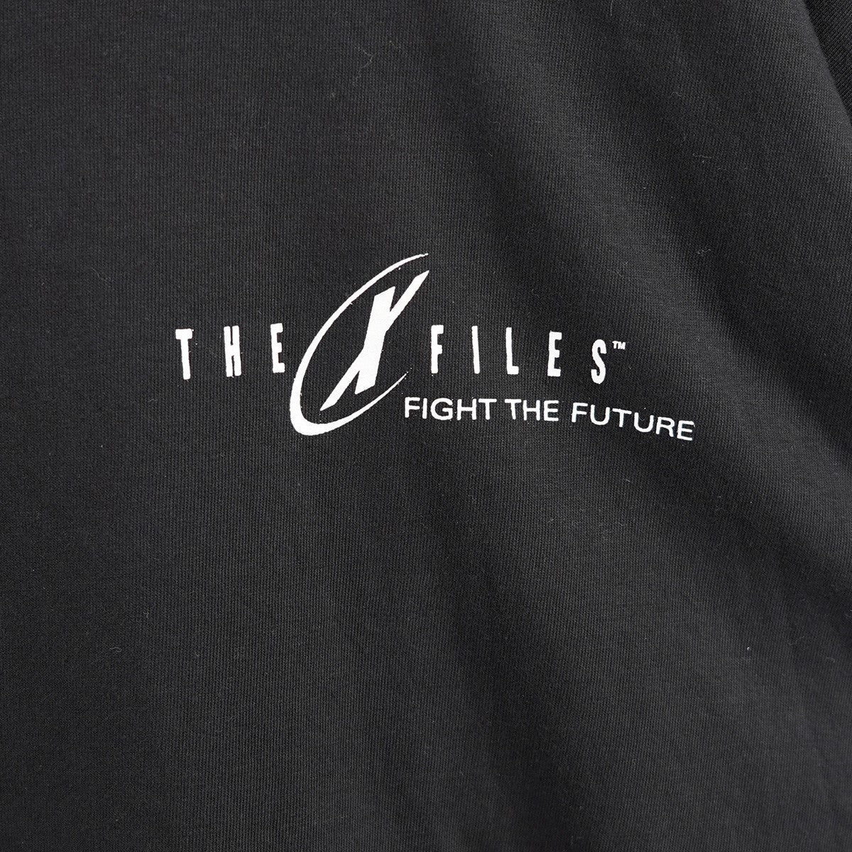 90s 98年 X Files The Movie Fight the Futureエックスファイル 映画 ムービー プロモーション ロゴ スカリー モルダー Tシャツ