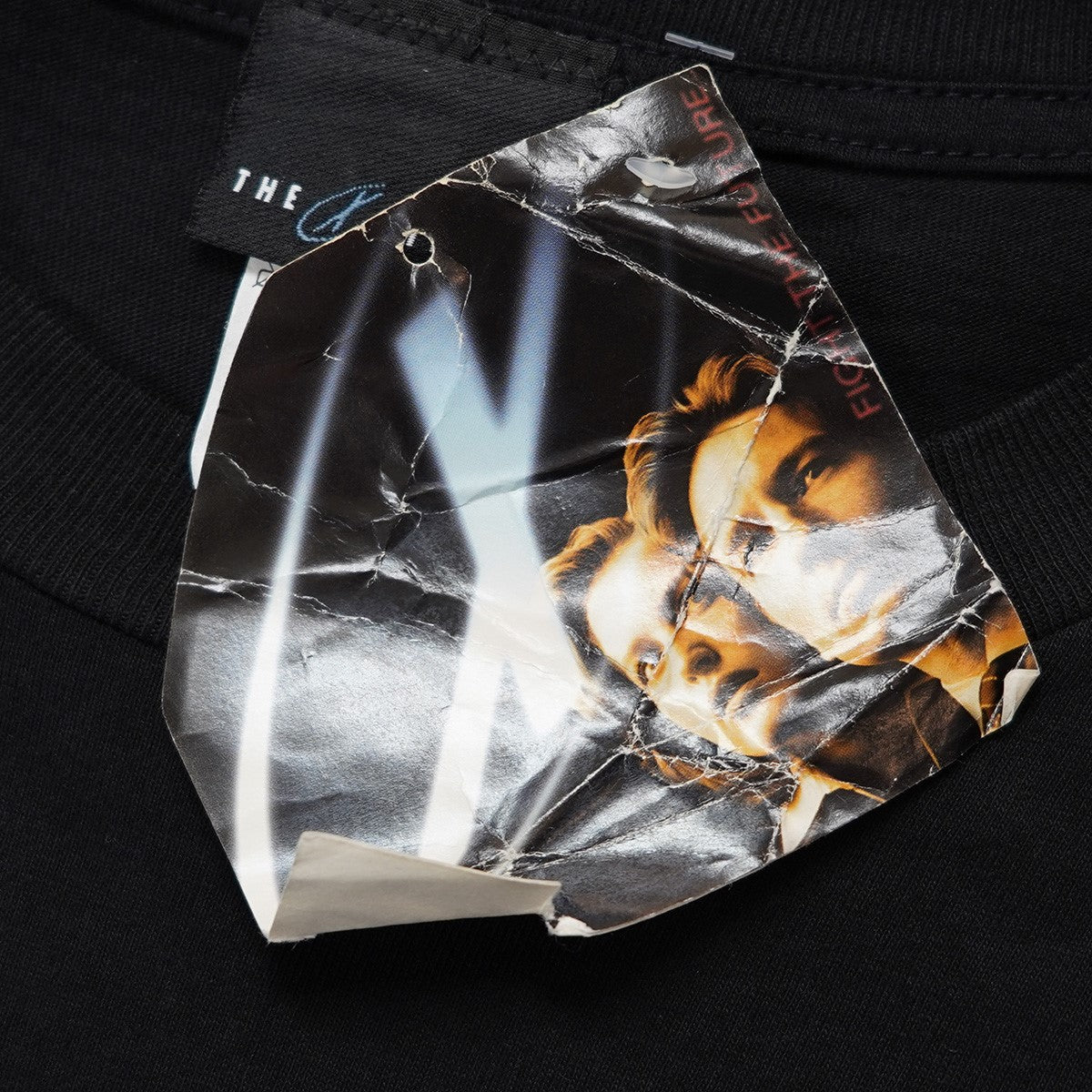 90s 98年 X Files The Movie Fight the Futureエックスファイル 映画 ムービー プロモーション ロゴ スカリー モルダー Tシャツ