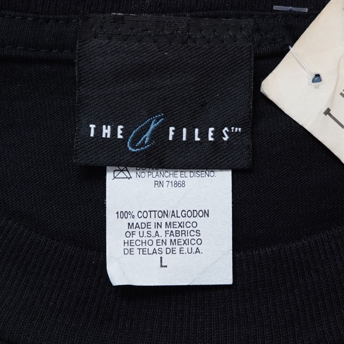 90s 98年 X Files The Movie Fight the Futureエックスファイル 映画 ムービー プロモーション ロゴ スカリー モルダー Tシャツ