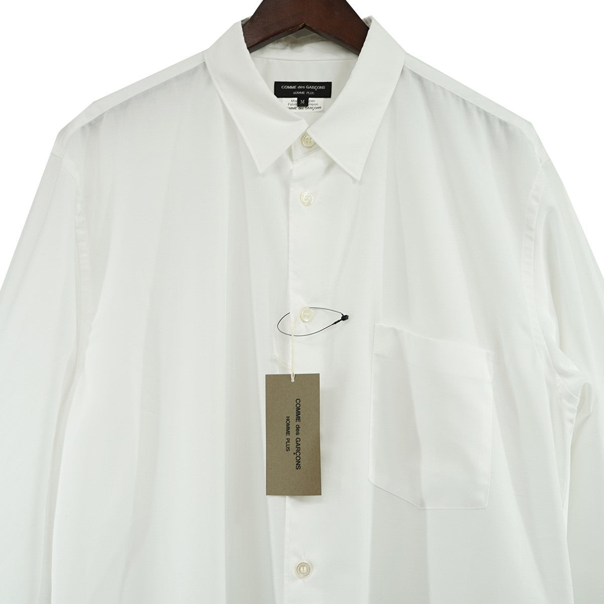 COMME des GARCONS HOMME PLUS(コムデギャルソンオムプリュス) 24SS Bianco エクステ ロング シャツ  定価63800円 PM-B007 ホワイト サイズ M｜【公式】カインドオルオンライン ブランド古着・中古通販【kindal】