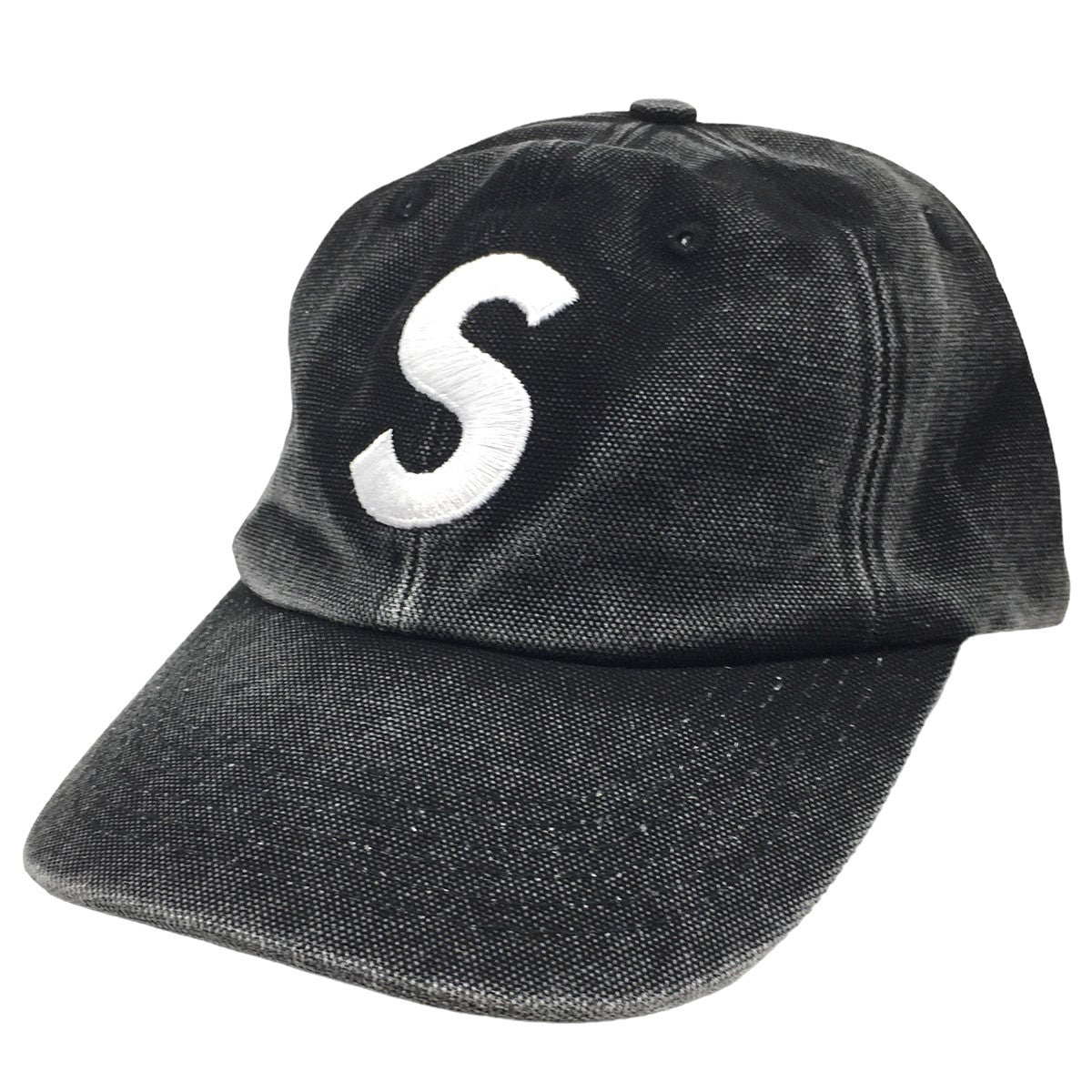 24SS Pigment S Logo 6-Panel ピグメント 加工 Sロゴキャップ