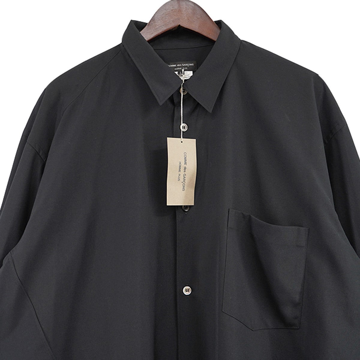 COMME des GARCONS HOMME PLUS(コムデギャルソンオムプリュス) 24AW Polyester Spun Broad  Thick Shirt ポリエステル シャツ