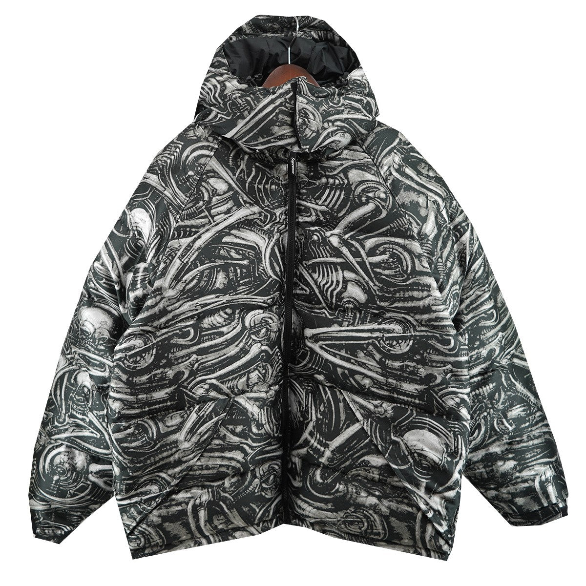 23AW H．R． Giger Jacquard Down Puffer Jacket ダウン