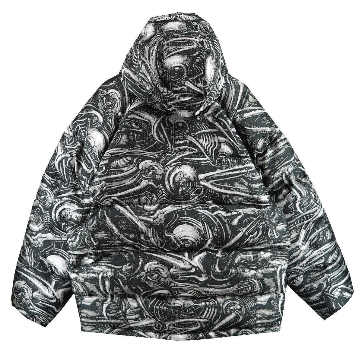 23AW H．R． Giger Jacquard Down Puffer Jacket ダウン