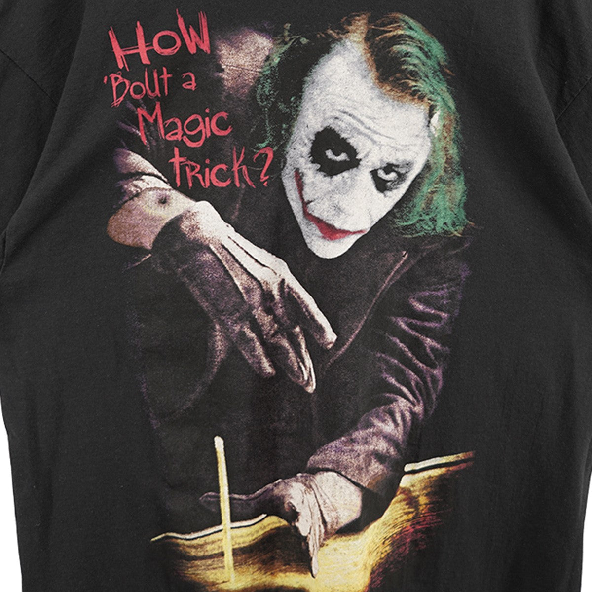 VINTAGE(ヴィンテージ) THE DARK NIGHT JOKER バットマン ダークナイト ジョーカー Tシャツ ブラック サイズ  サイズ表記無し (L,XL相当)｜【公式】カインドオルオンライン ブランド古着・中古通販【kindal】