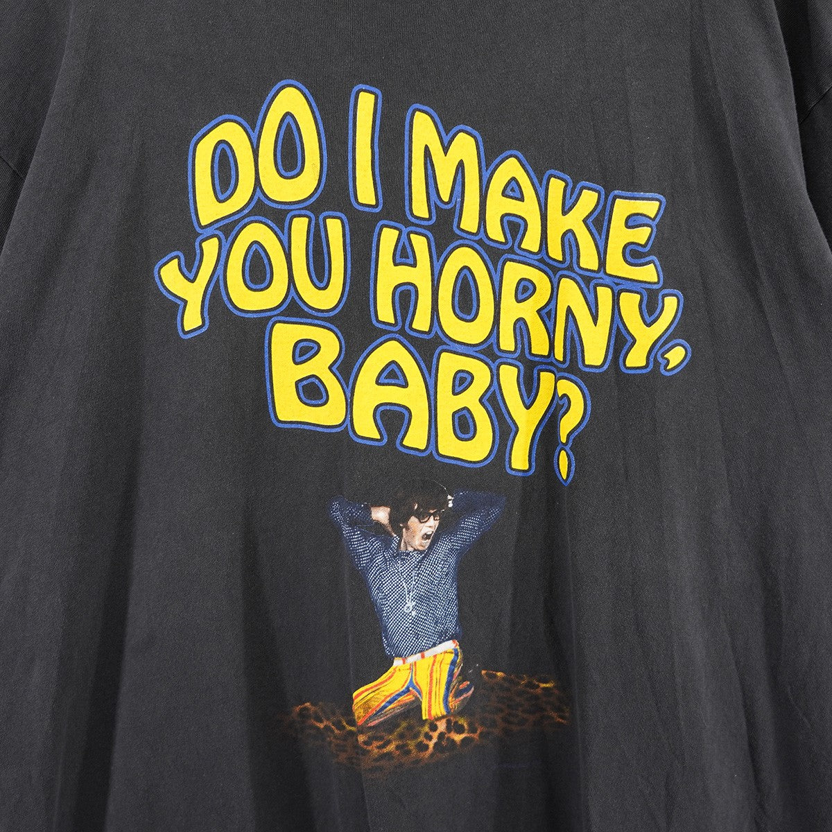 VINTAGE(ヴィンテージ) 90s AUSTIN POWERS オースティンパワーズ ヴィンテージ Tシャツ ブラックグレー調 サイズ  XL｜【公式】カインドオルオンライン ブランド古着・中古通販【kindal】