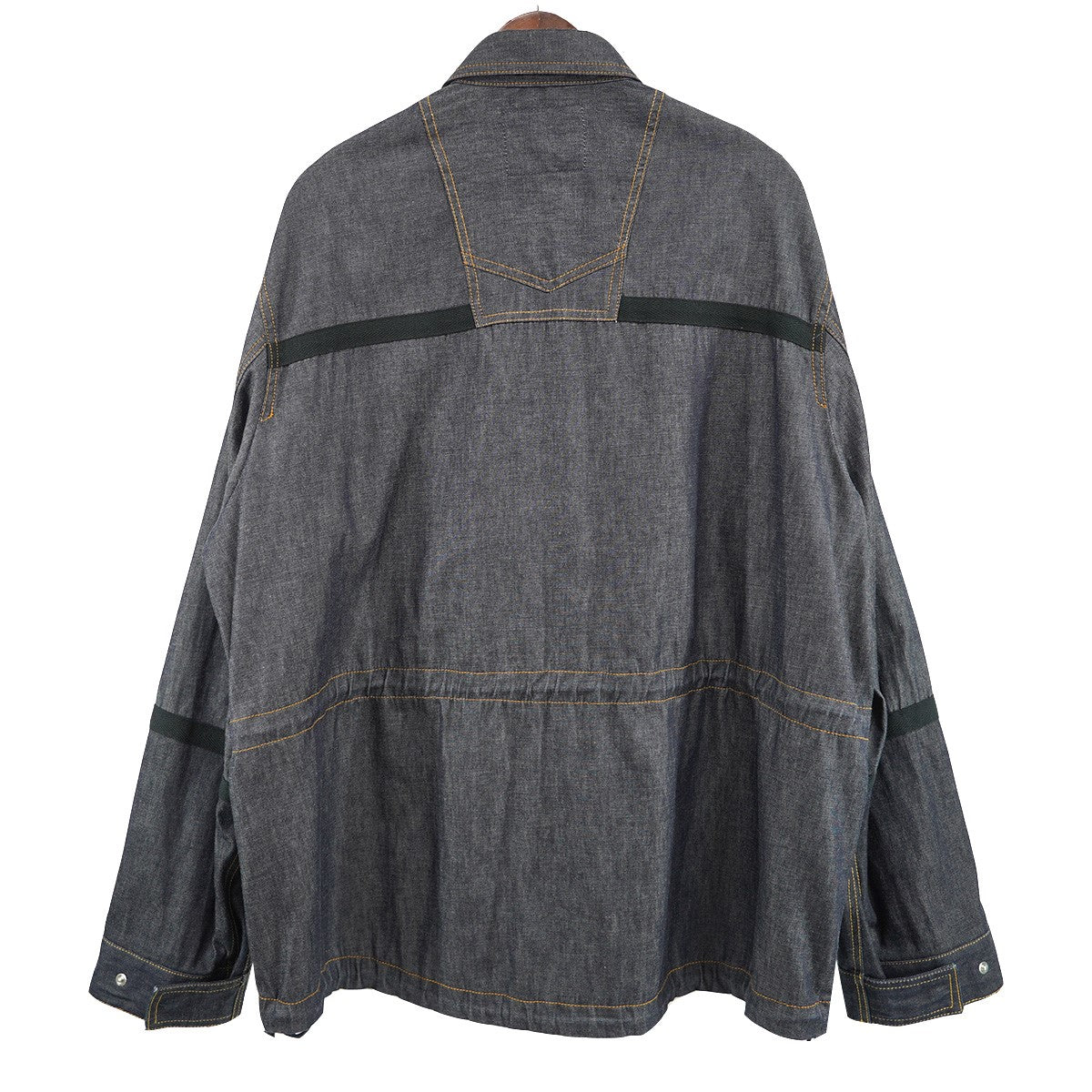 sacai(サカイ) 22SS Cotton Denim Blouson ドローコード デニム シャツジャケット 22-02718M 定価83600円  インディゴ サイズ 3｜【公式】カインドオルオンライン ブランド古着・中古通販【kindal】