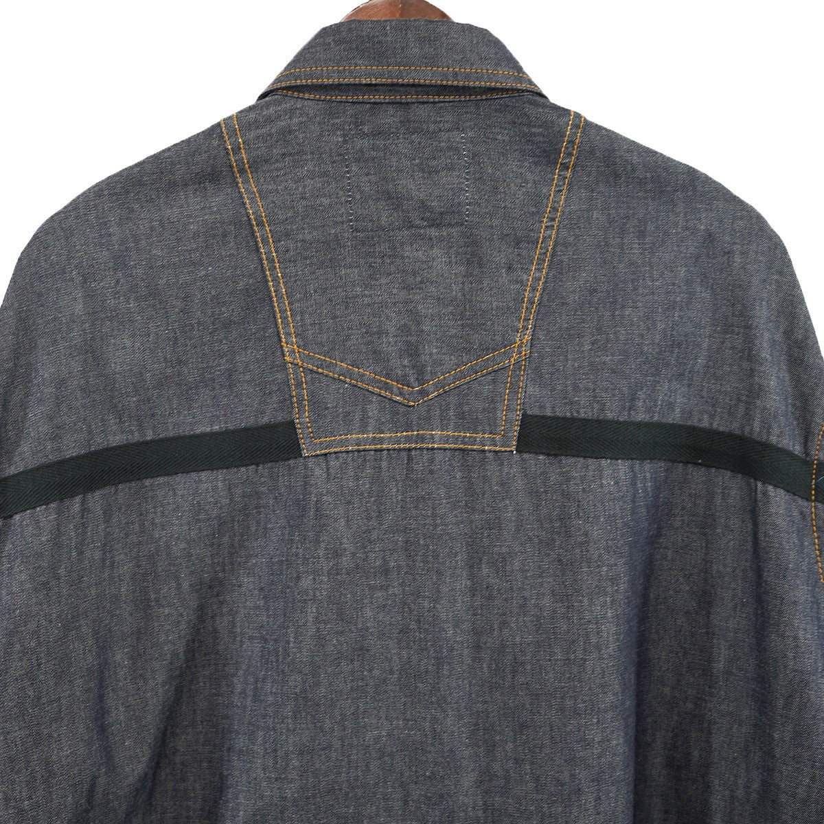 sacai(サカイ) 22SS Cotton Denim Blouson ドローコード デニム シャツジャケット 22-02718M 定価83600円  インディゴ サイズ 3｜【公式】カインドオルオンライン ブランド古着・中古通販【kindal】