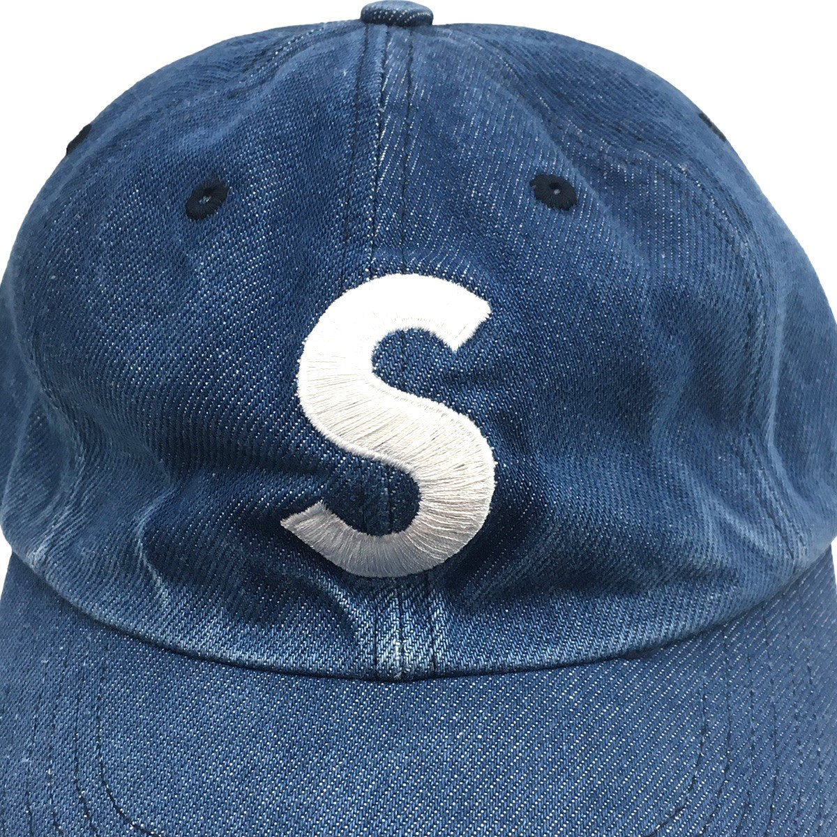 Supreme(シュプリーム) 24AW Pigment S Logo 6-Panel ピグメント加工 Sロゴキャップ  インディゴ｜【公式】カインドオルオンライン ブランド古着・中古通販【kindal】