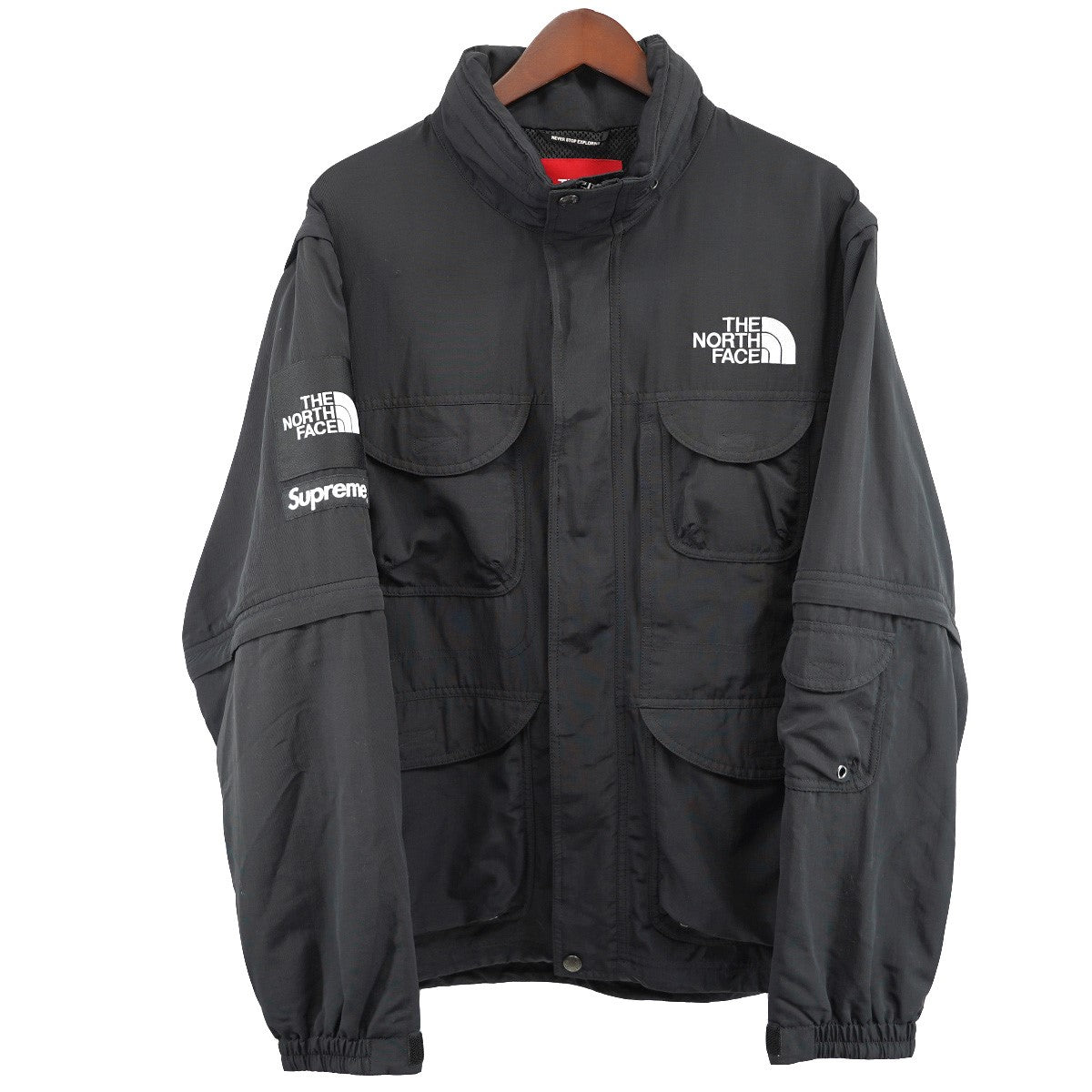 Supreme×THE NORTH FACE 22SS Trekking Convertible Jacket ロゴ トレッキング ジャケット  NP02205I ブラック サイズ L｜【公式】カインドオルオンライン ブランド古着・中古通販【kindal】