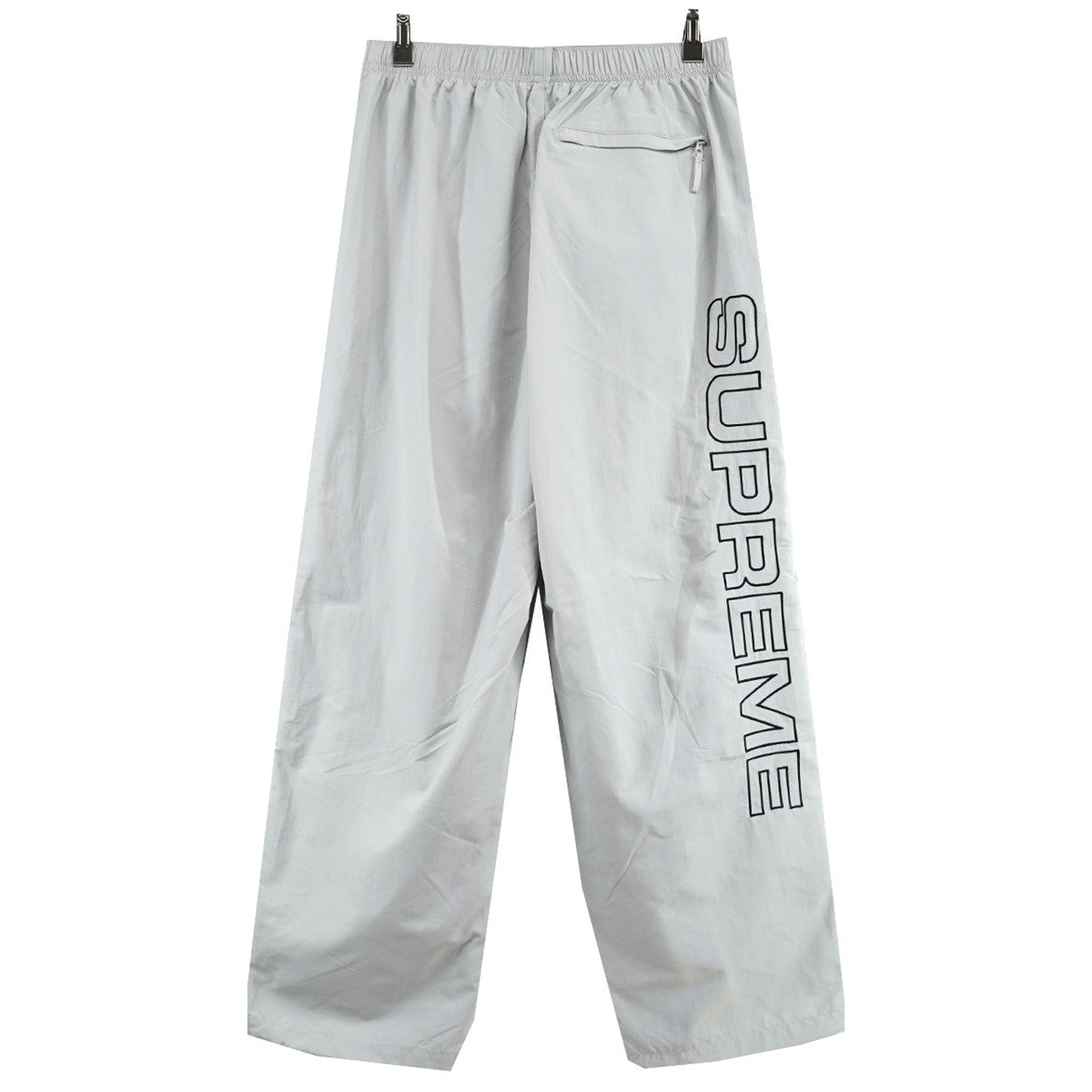 Supreme(シュプリーム) 24AW Spellout Embroidered Track Pant ロゴ トラックパンツ グレー サイズ M｜【公式】カインドオルオンライン  ブランド古着・中古通販【kindal】