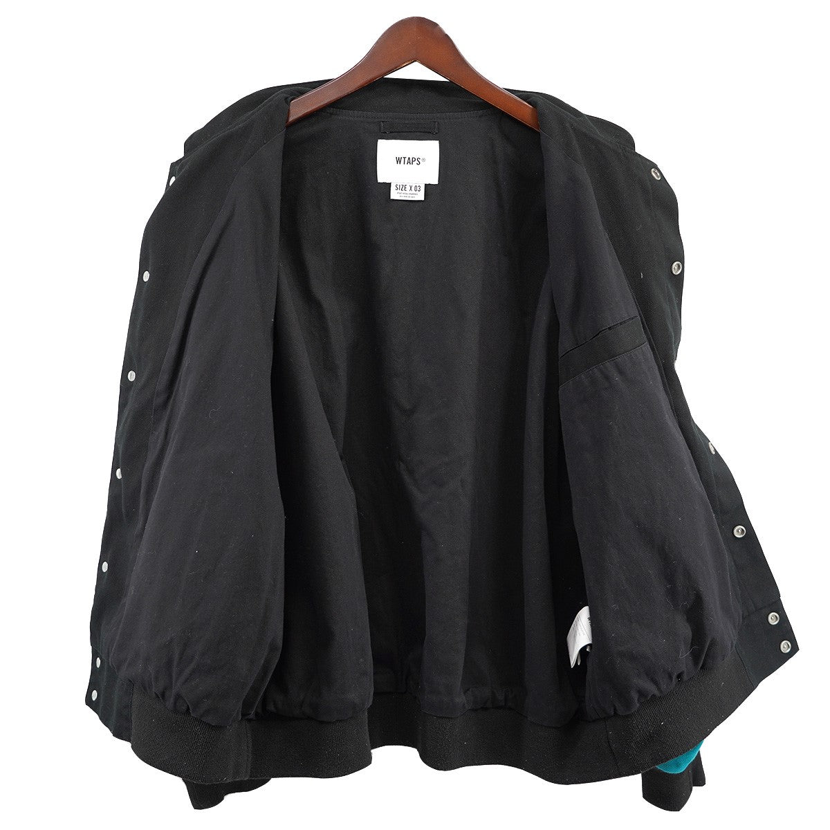 WTAPS(ダブルタップス) 20SS／DRIFTERS JACKET ドリフターズ 切替 フレーム ロゴ ジャケット 201BRDT-JKM04  ブラック サイズ X03｜【公式】カインドオルオンライン ブランド古着・中古通販【kindal】