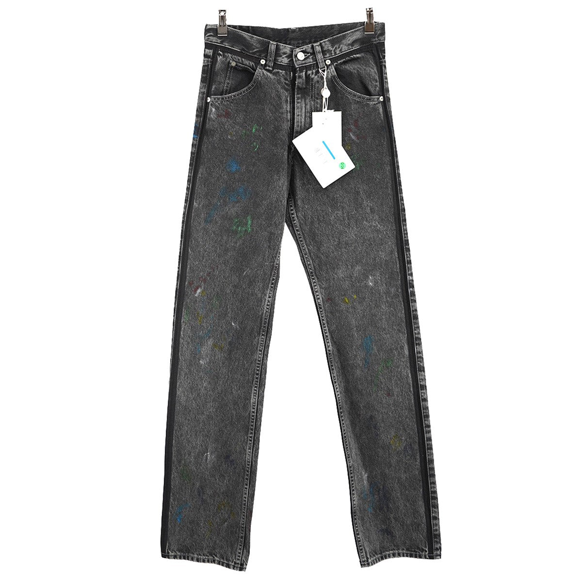 Maison Margiela(メゾンマルジェラ) 22AW Painted Washed Denim Pants ペイント 加工 デニムパンツ  S50LA0208 ウォッシュブラック サイズ 30｜【公式】カインドオルオンライン ブランド古着・中古通販【kindal】