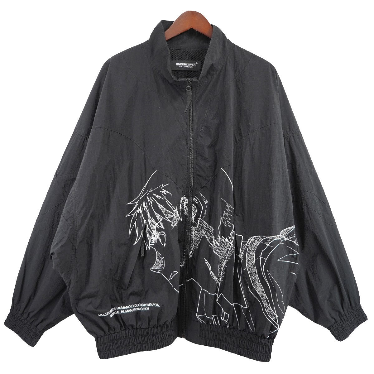 UNDERCOVER×EVANGELION 古着・中古 21AW EVA切替NYトラックジャケット Shinji 碇シンジ ブルゾン