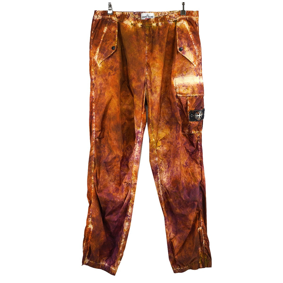 20AW Painted Camo Nylon Cargo Pant ロゴ パッチ カーゴパンツ