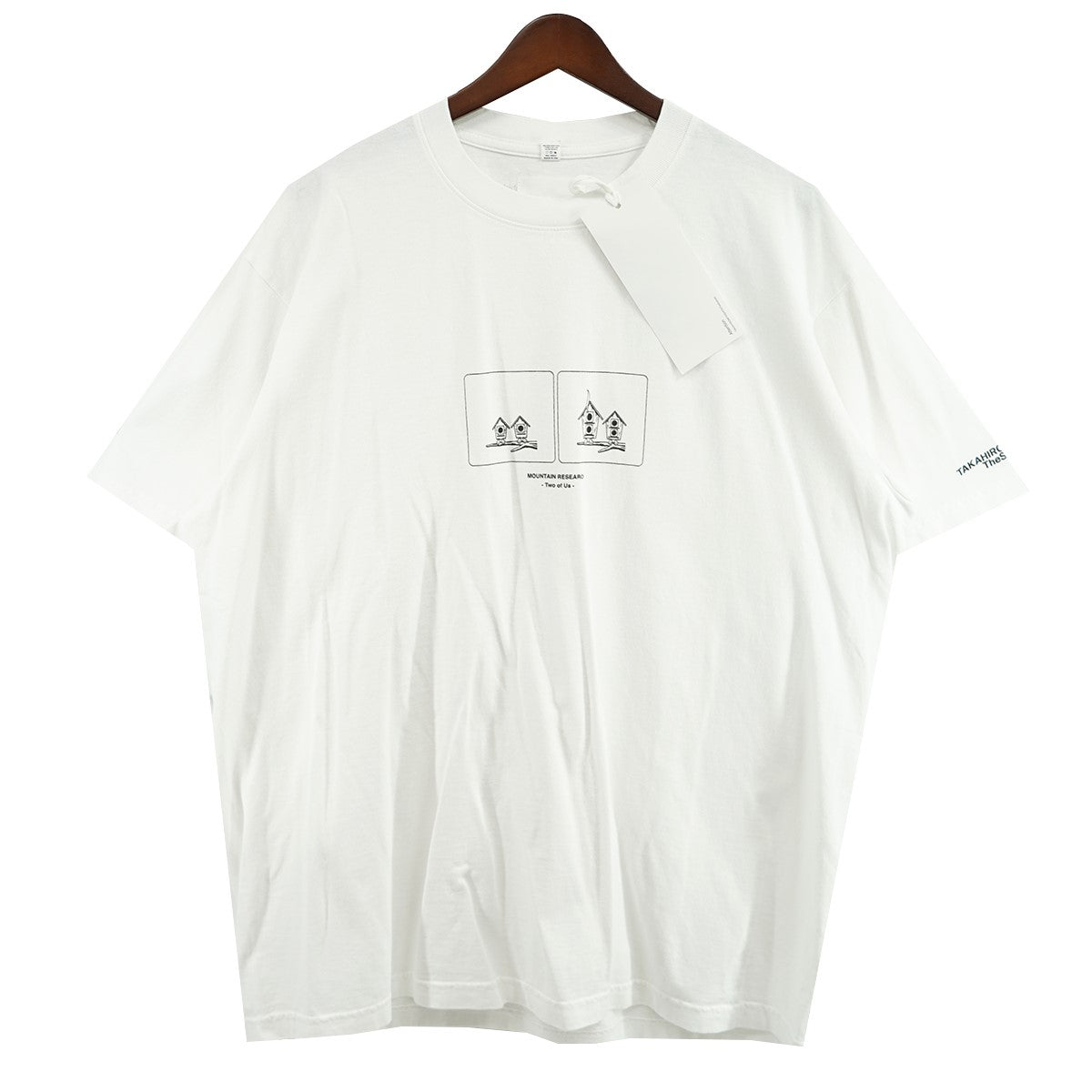 Mountain Research コラボ two of us ロゴ Tシャツ