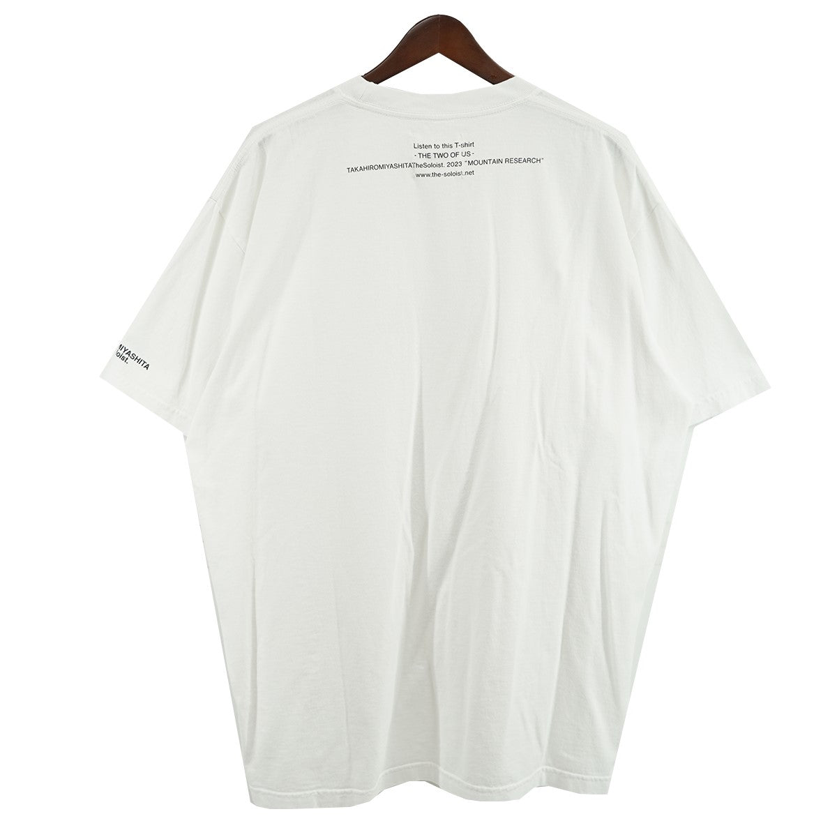 Mountain Research コラボ two of us ロゴ Tシャツ