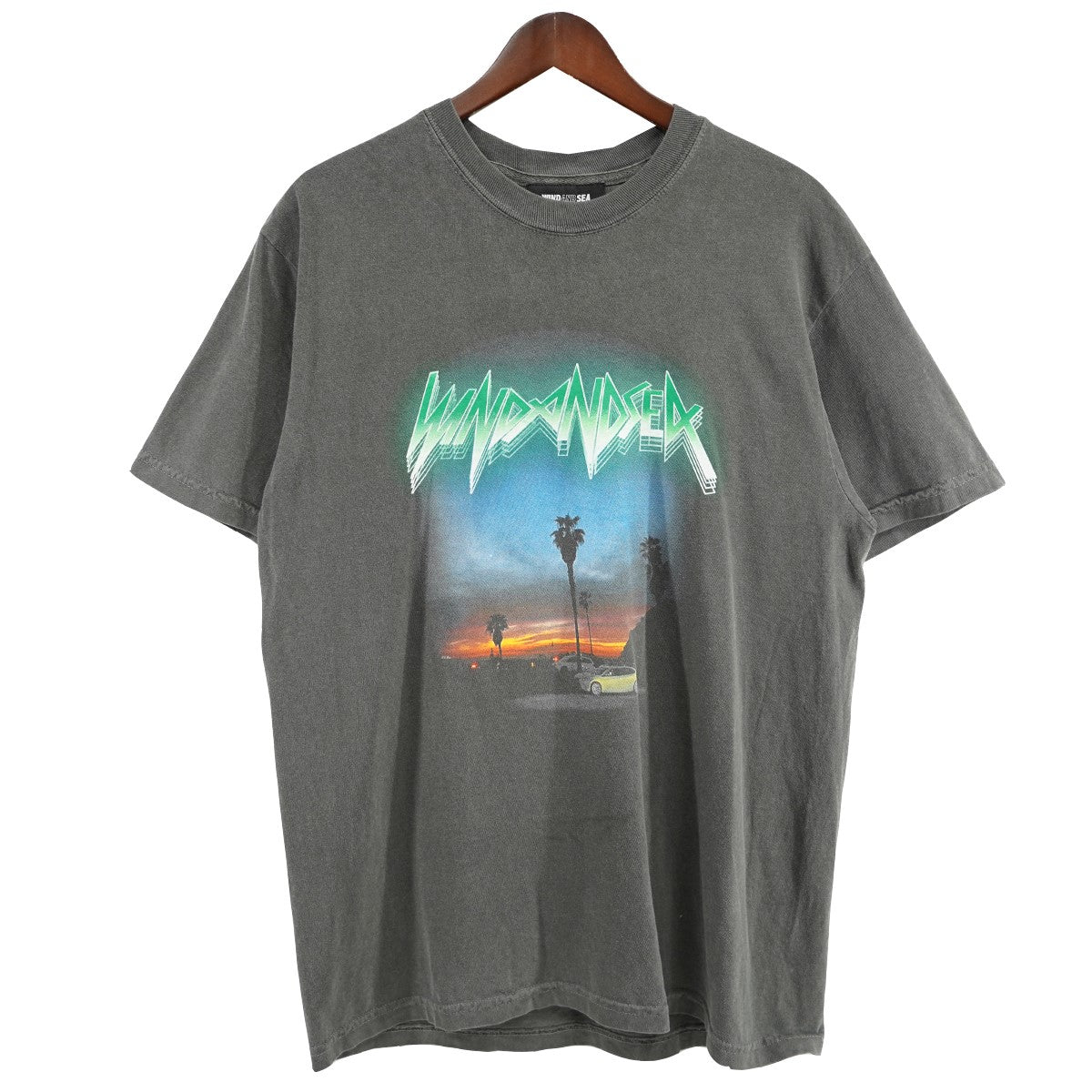 THRASH HERITAGE THUNDER S／S TEEMETROPOLITAN TOUR VINTAGE ヴィンテージ 加工 ロゴ Tシャツ