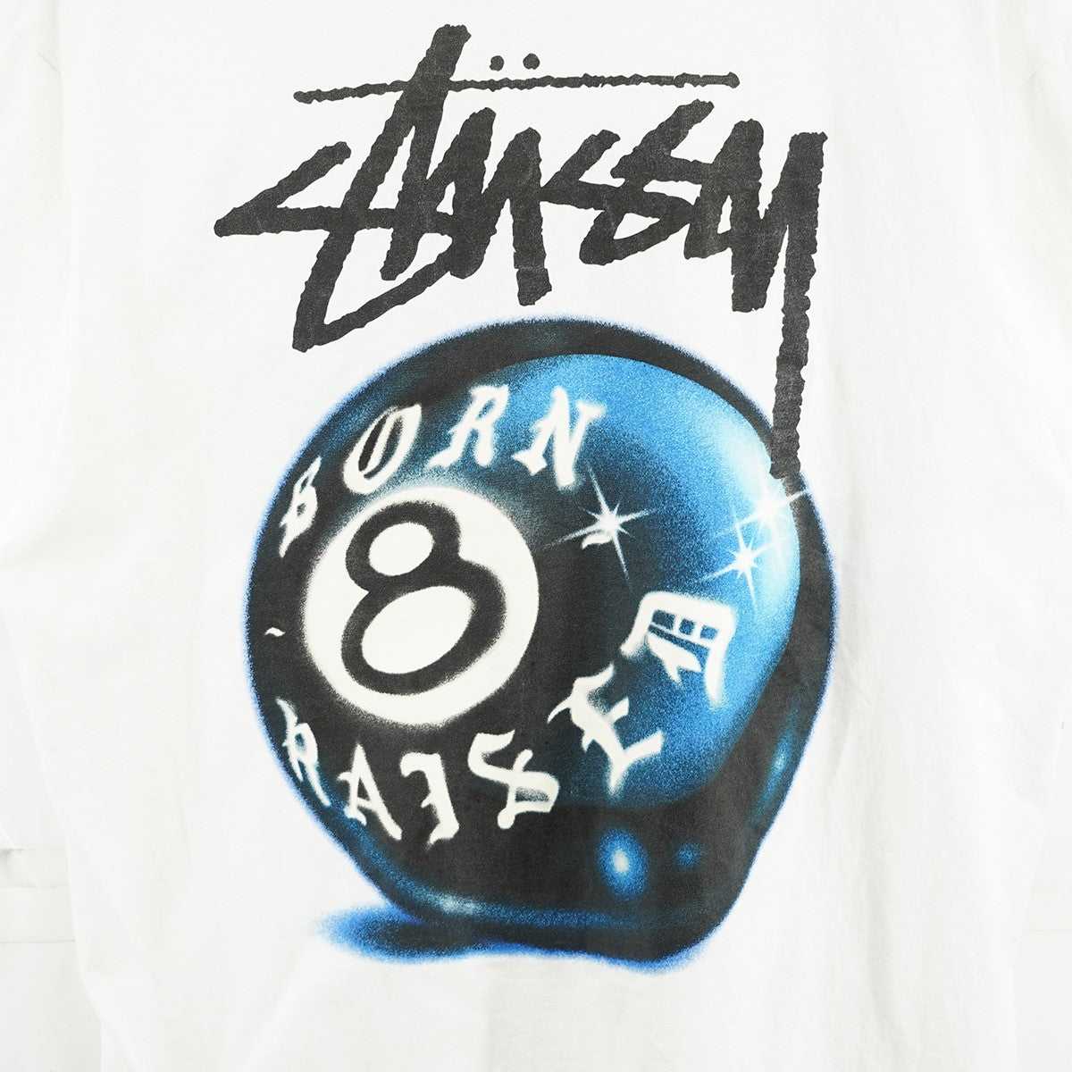 stussy×Born x Raised 23SS Born x Raised 8 Ball Teeコラボ