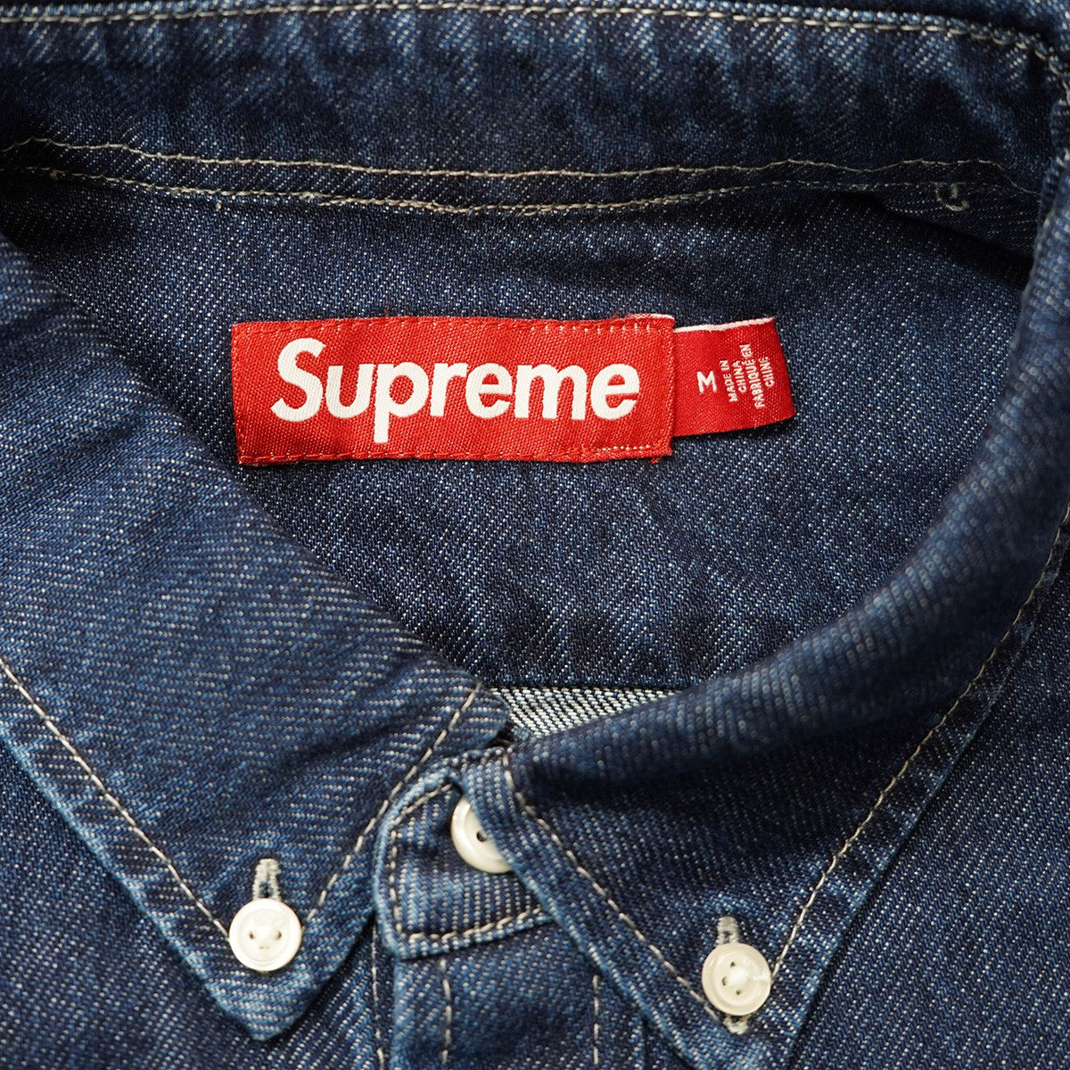 Supreme(シュプリーム) 24AW Small Box Shirt Rinsed Denim スモールボックスロゴデニムシャツ