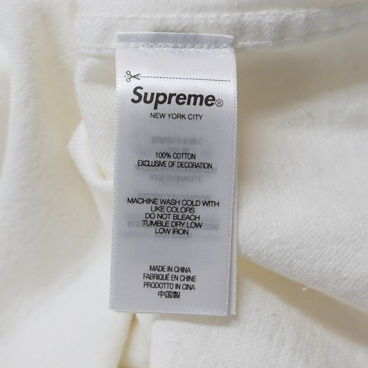 SUPREME(シュプリーム) サイズ:M 23SS Small Box Shirt Denim スモールボックス デニム 長袖 シャツ 淡く  インディゴ【