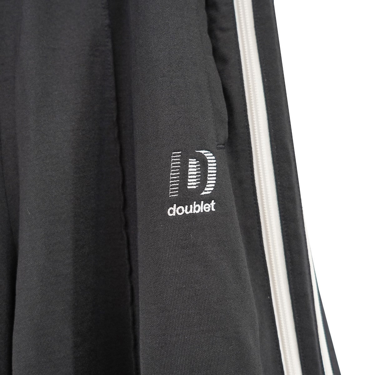 doublet(ダブレット) 22AW ZIP UP TRACK PANTS ジップアップ ロゴ トラックパンツ