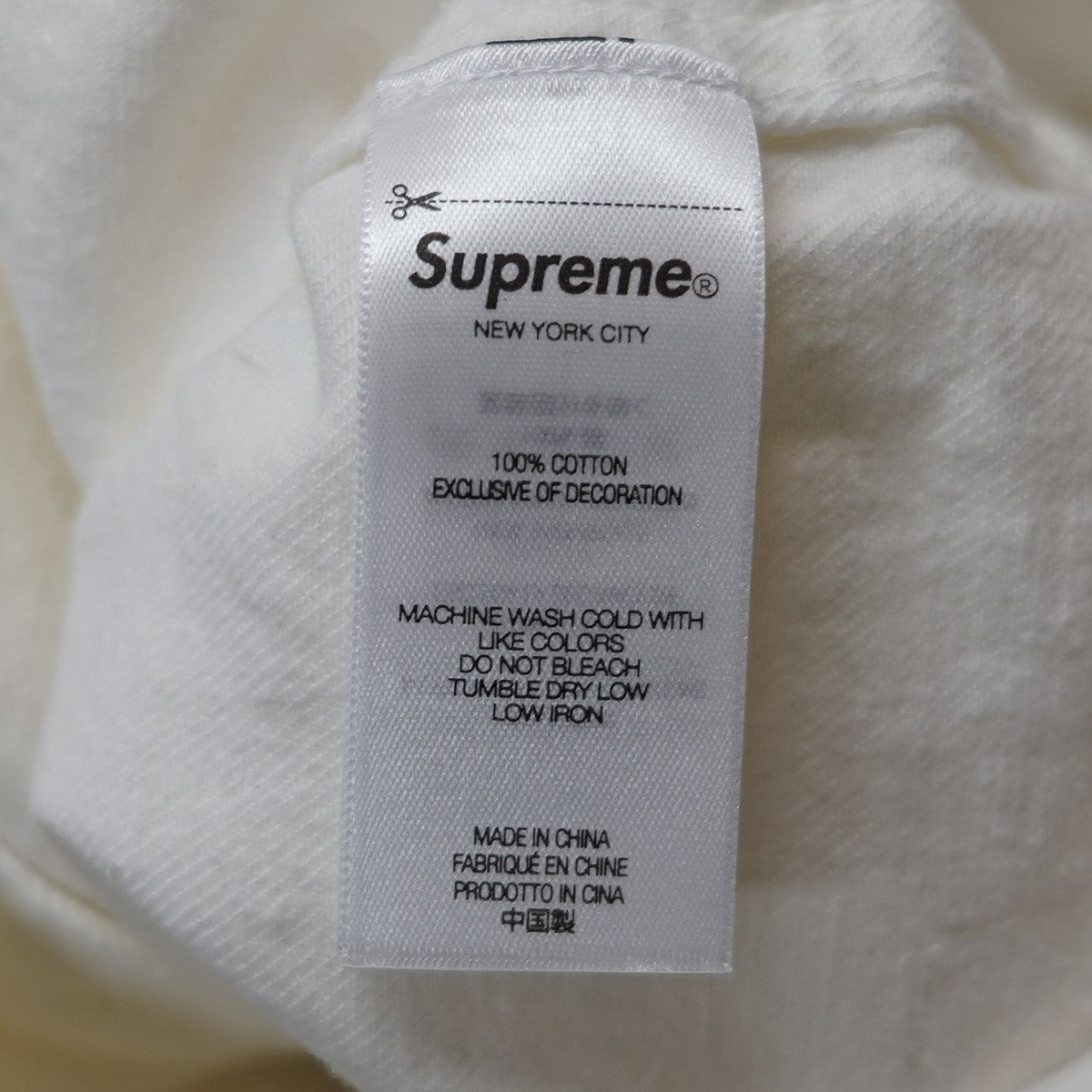 Supreme(シュプリーム) 24AW Small Box Shirt White Denim
