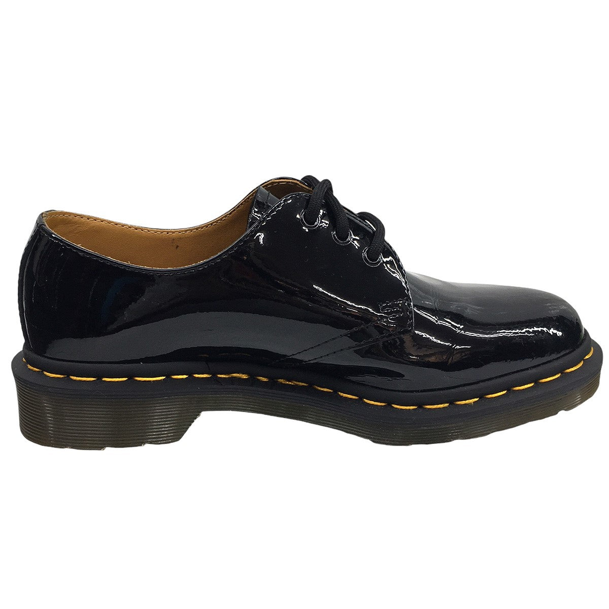 Dr．Martens(ドクターマーチン) 10084 3ホール パテントレザー エナメル ダービーシューズ 靴 ブラック サイズ UK4  (23CM)｜【公式】カインドオルオンライン ブランド古着・中古通販【kindal】