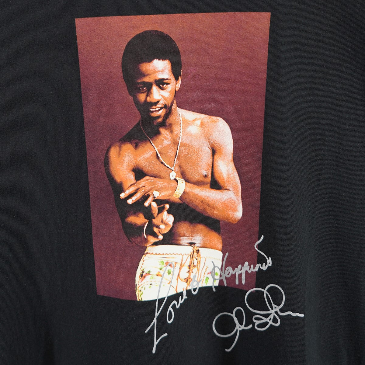 Supreme ブラック プリントTシャツ L Al Green シュプリーム SUPREME 22SS Al Green Tee アル グリーン Tシャツ