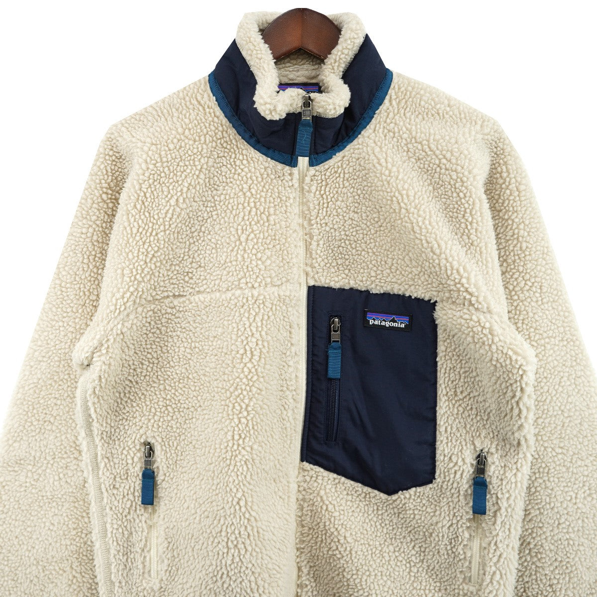 Patagonia(パタゴニア) メンズ・クラシック・レトロX・ジャケット ボア ジャケット STY23056 ナチュラル サイズ  S｜【公式】カインドオルオンライン ブランド古着・中古通販【kindal】