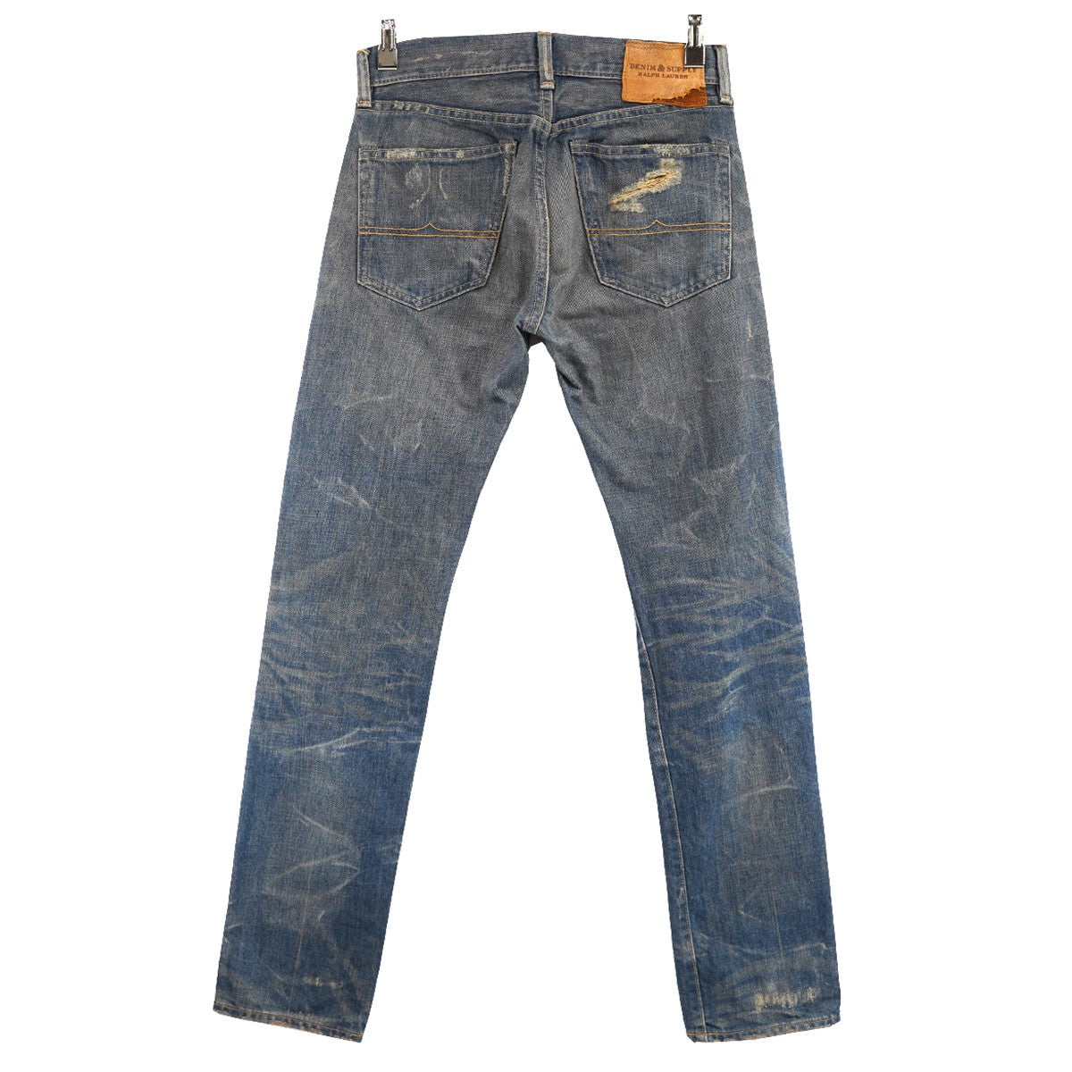 DENIM ＆ SUPPLY RALPH LAUREN 古着・中古 SLIM ダメージ加工デニムパンツ