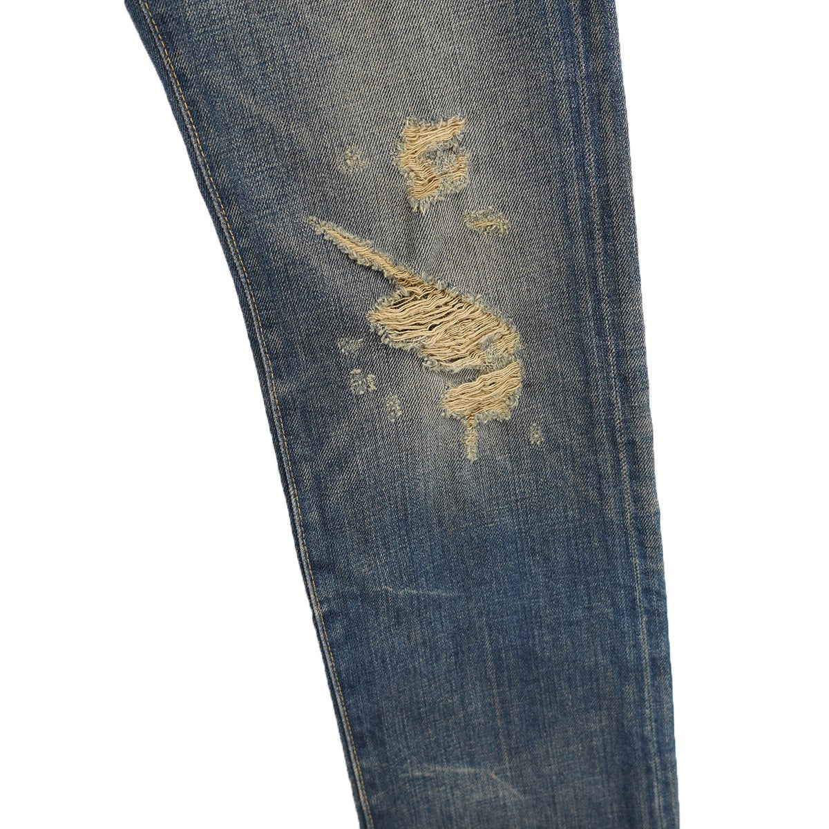 DENIM ＆ SUPPLY RALPH LAUREN 古着・中古 SLIM ダメージ加工デニムパンツ