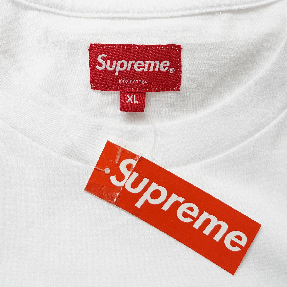 Supreme(シュプリーム) Small Box L／S Tee スモールボックスロゴ ロンT 長袖Tシャツ ホワイト サイズ  XL｜【公式】カインドオルオンライン ブランド古着・中古通販【kindal】