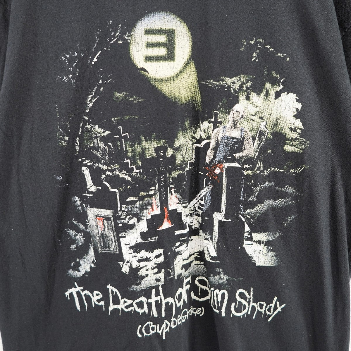 EMINEM(エミネム) THE DEATH OF SLIM SHADY アルバム アート Tシャツ ブラック サイズ  XL｜【公式】カインドオルオンライン ブランド古着・中古通販【kindal】