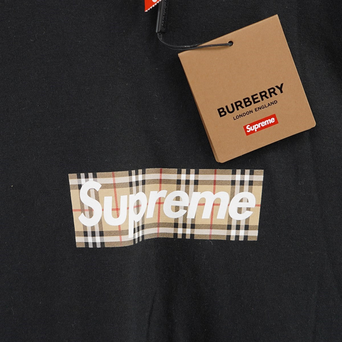 Supreme×BURBERRY 22SS Burberry Box Logo Teeバーバリー