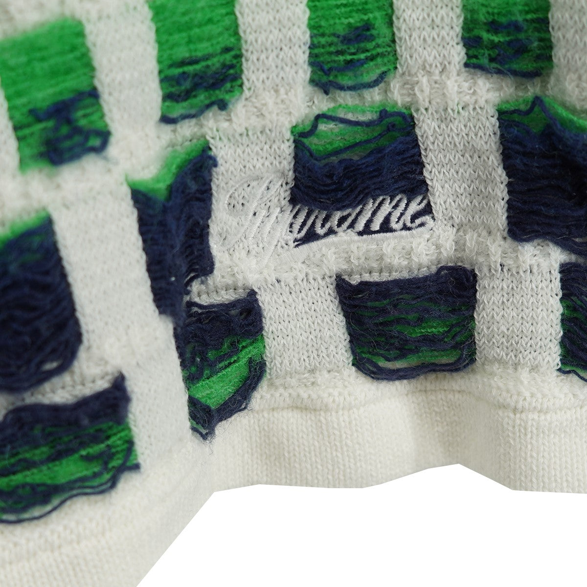 Supreme 23SS Gradient Grid Knit Shortロゴ グラディエント グラデーション グリッド ニット ショーツ ハーフパンツ 古着・中古-2枚目のアイテム画像