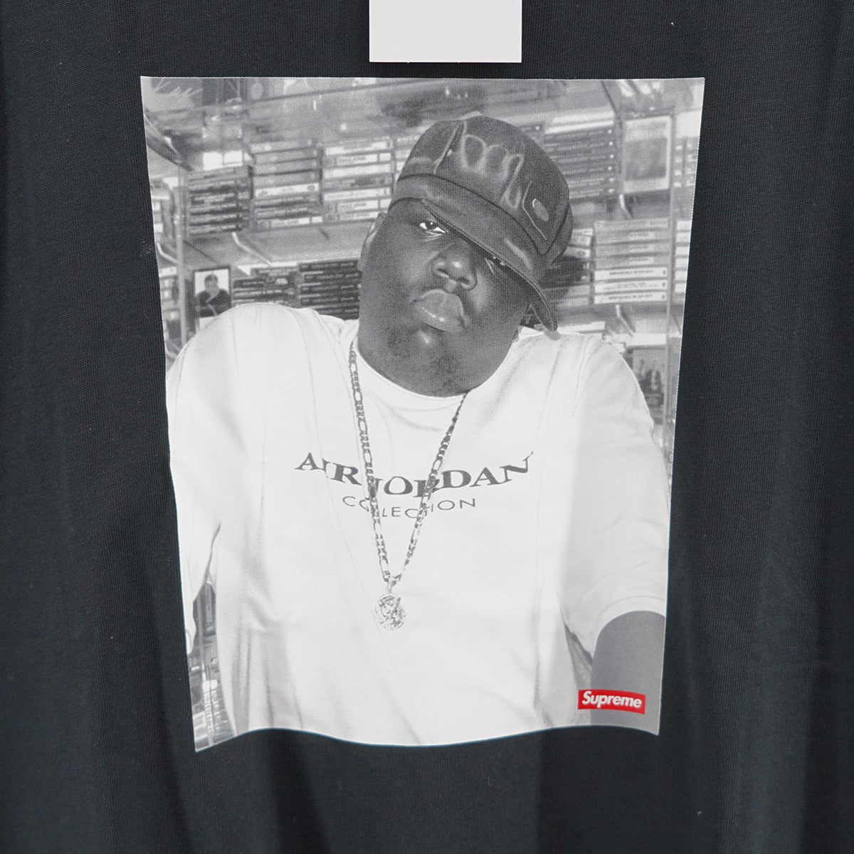 24AW Jordan Biggie S／S Top ビギー ロゴ フォト Tシャツ