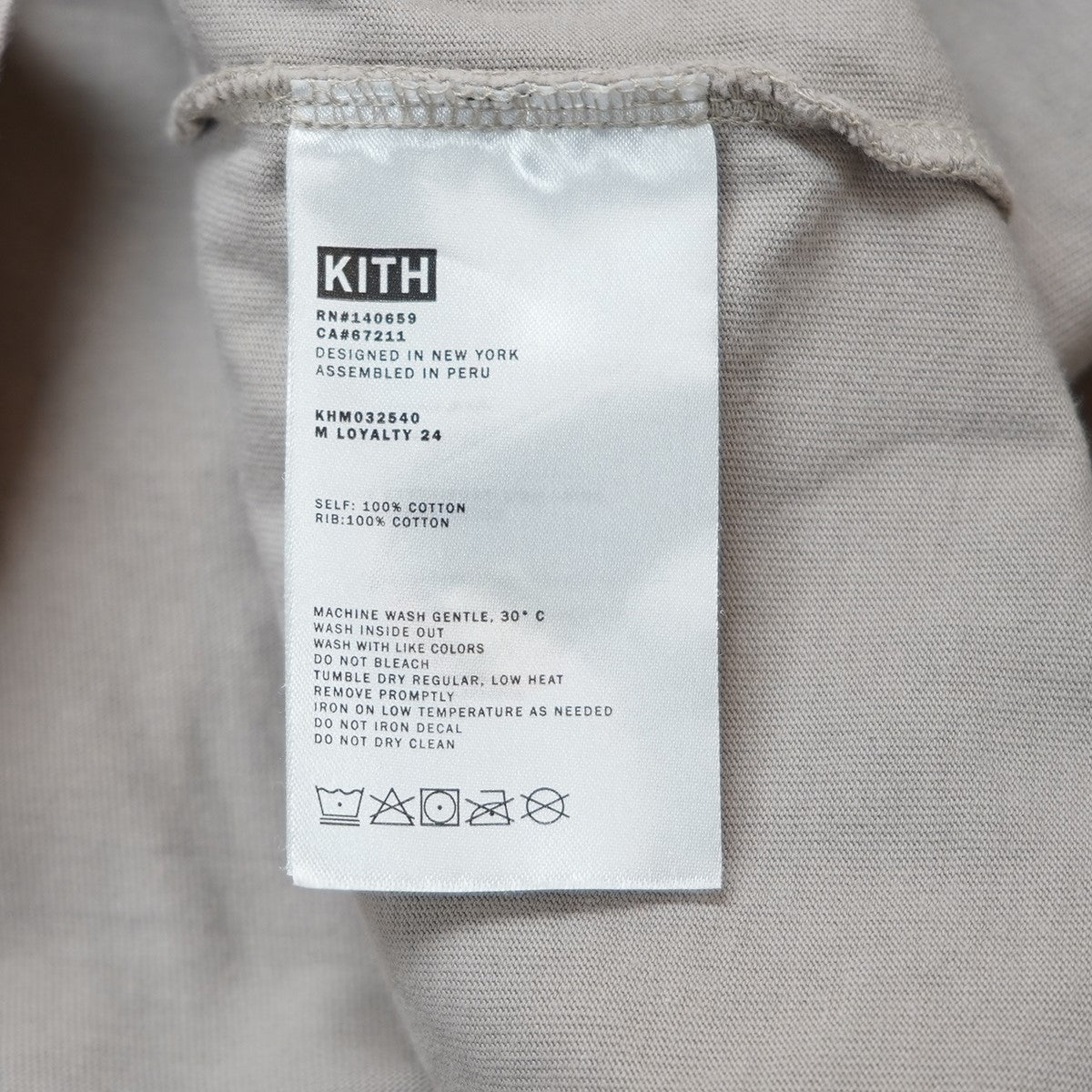 KITH(キス) Classic Logo Tee MADE-TO-ORDER Moleculeクラシック
